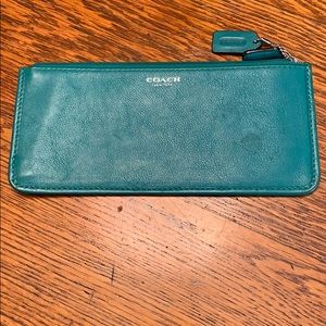 Coach pencil case